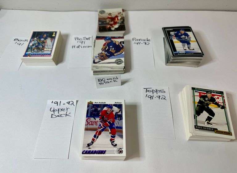 NHL Trading Cards Pro Set Platinum and More