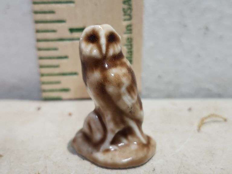 Wade Glass England Owl Figure