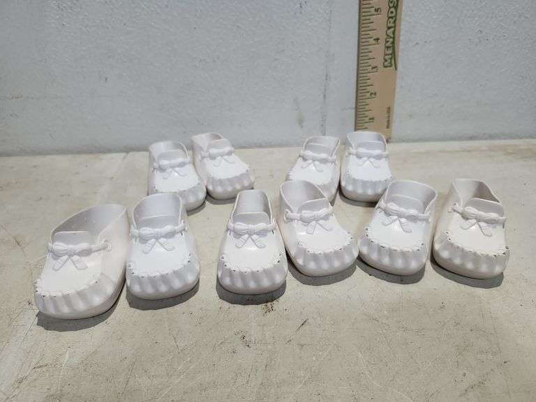 5 Pairs 3'' Rubber Doll Shoes