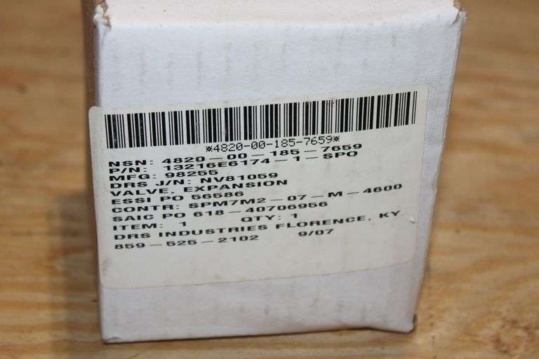 DRS Industries Expansion Valve