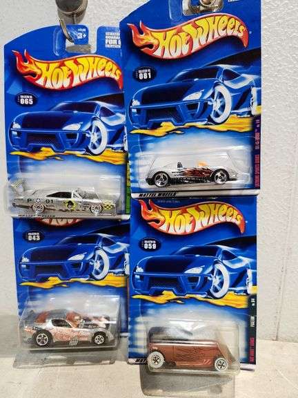 2001 Hot Wheels #43, 59, 65, 81