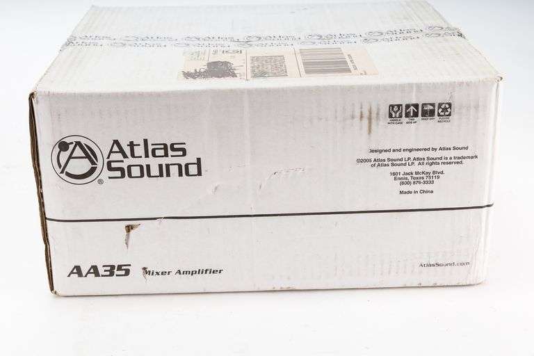 Atlas Sound AA35 Sound Mixer- New in Box