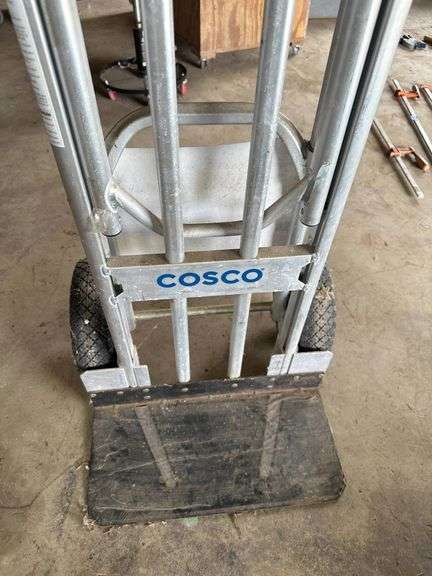 Cosco 3-in-1 Aluminum Hand Truck with Never-Flat Tires