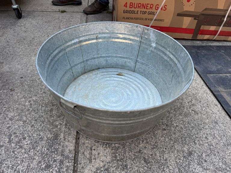 Galvanized Tub