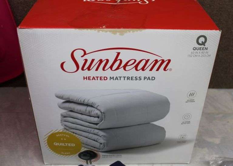 Clothing and Sunbeam Heated Mattress Pad