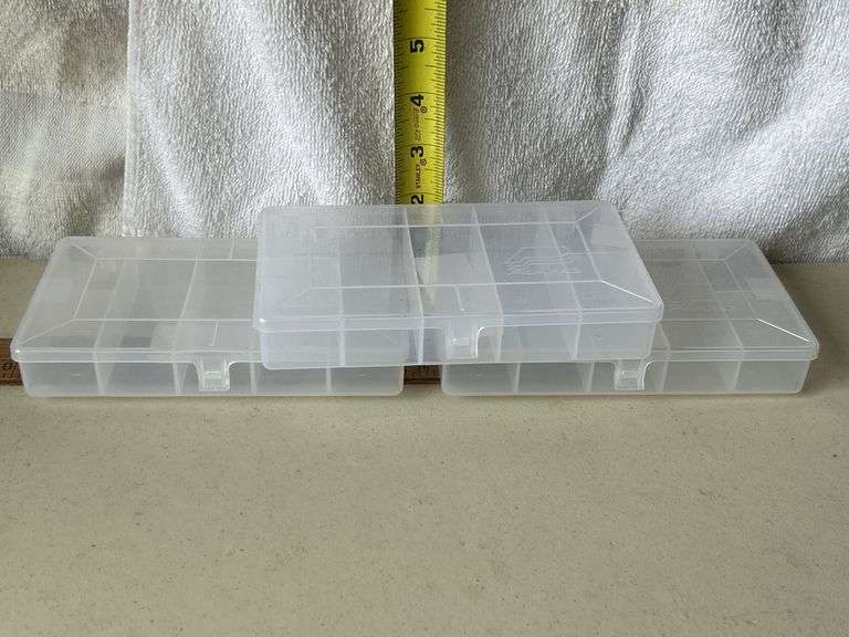 3 Ct. Small Plano 7 Compartment Organizers