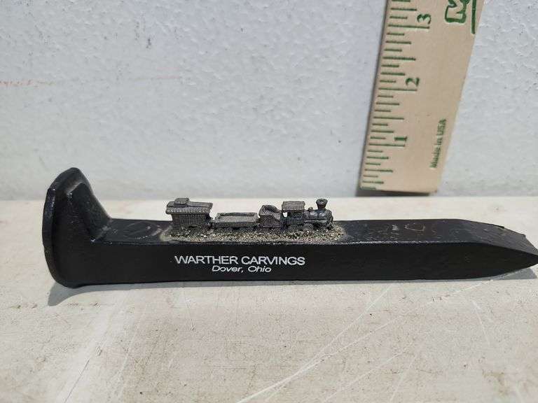 Decorative Train Spike Warther Carvings Dover, Ohio