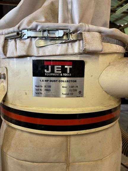 Jet 1.5 HP Dust Collector Model DC-1100