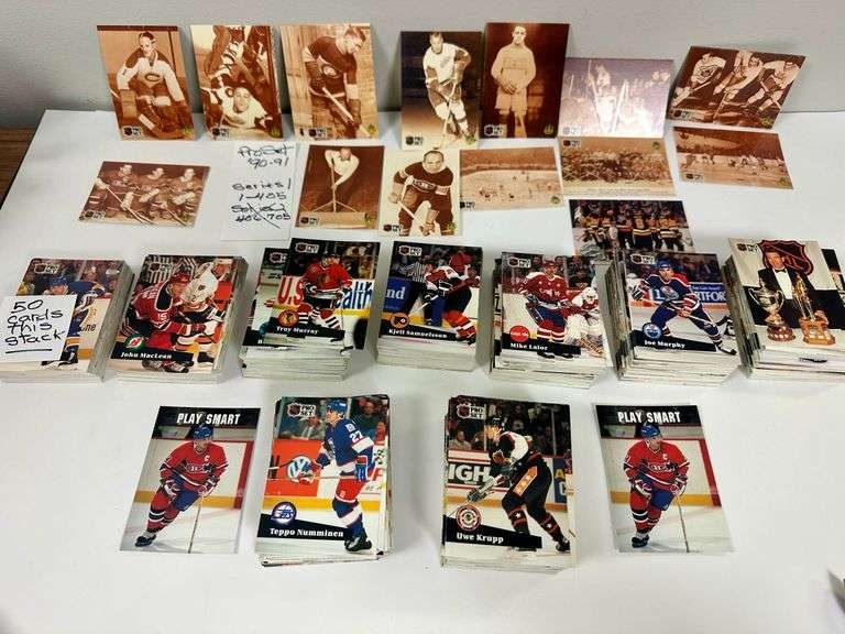NHL Pro Set '90-91 Trading Cards