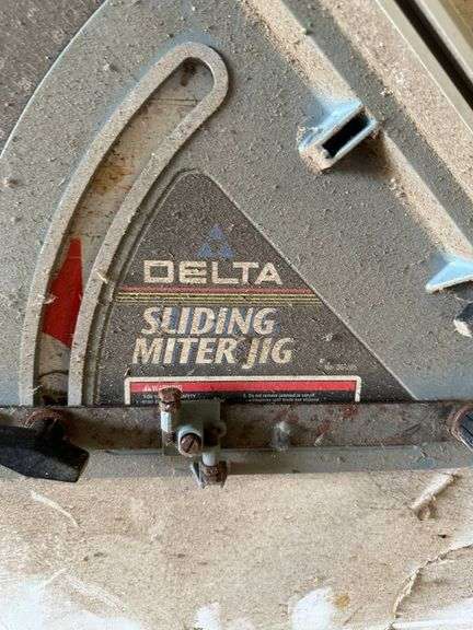 Delta Sliding Miter Jig