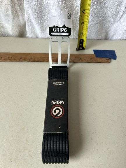 Grip6 American Made Belt O/S Waist Belt 55"X1.5" & Buckle 2.75"