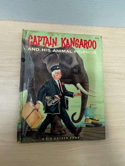 1959 "Captain Kangaroo and His Animal Friends" – A Big Golden Book