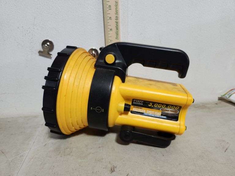Fix It Tools Rechargable Halogen Spot Light Not Tested No Cord