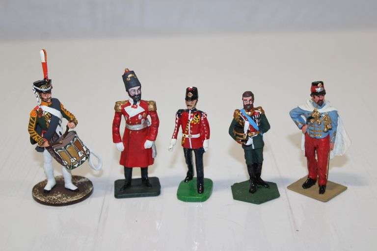 Military Officers & Drummer