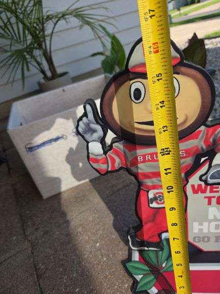 15" OSU Brutus Sign