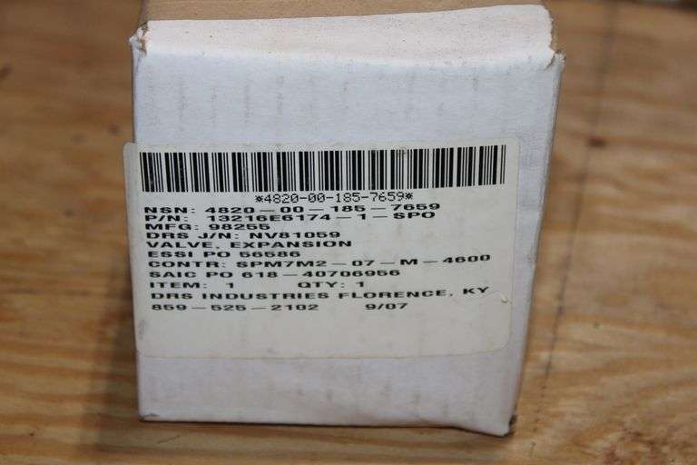 DRS Industries Expansion Valve
