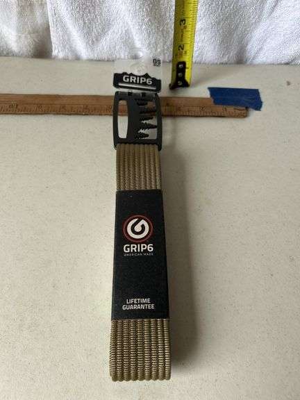 Grip6 American Made Belt O/S Waist Belt 55"X1.5" & Buckle 2.75"