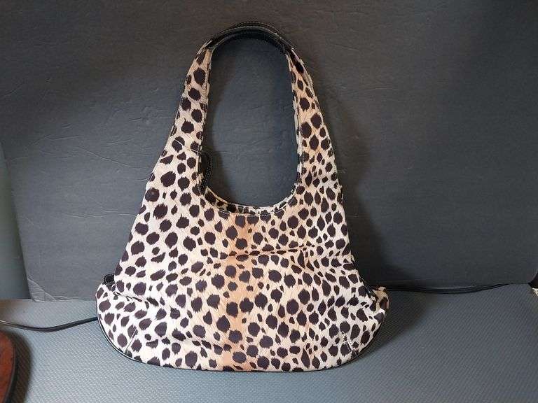 (NEW) Nine West Leopard Print Purse with Matching Wallet