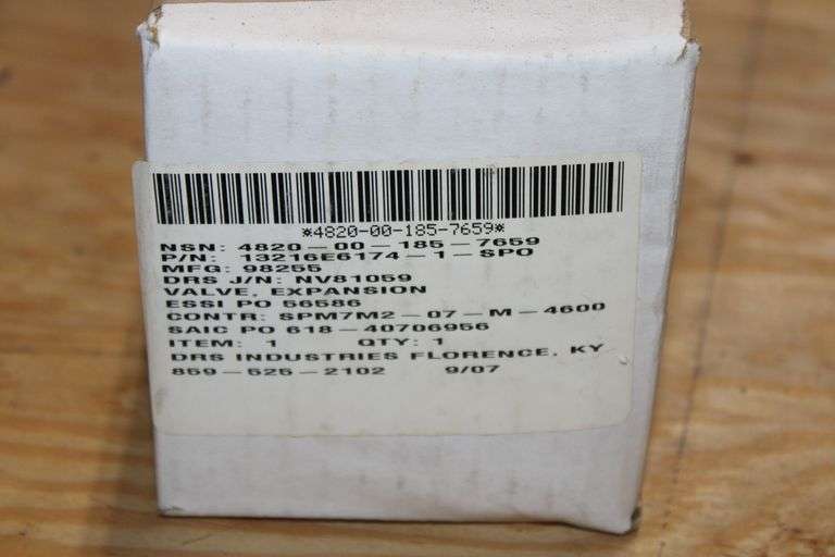 DRS Industries Expansion Valve
