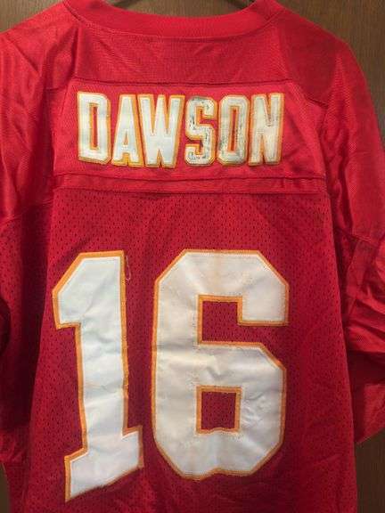 Chiefs Mitchell & Ness NFL #16 Dawson Throwbacks Len Dawson 1962 Size 60