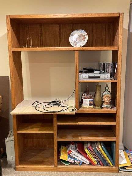 Oak Entertainment Cabinet