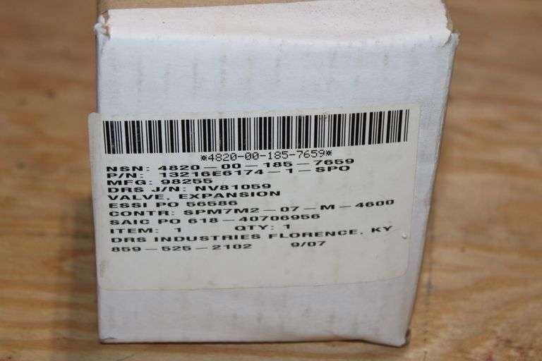 DRS Industries Expansion Valve