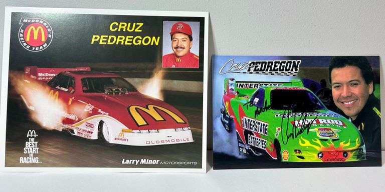 Autographed Photo of Cruz Pedregon