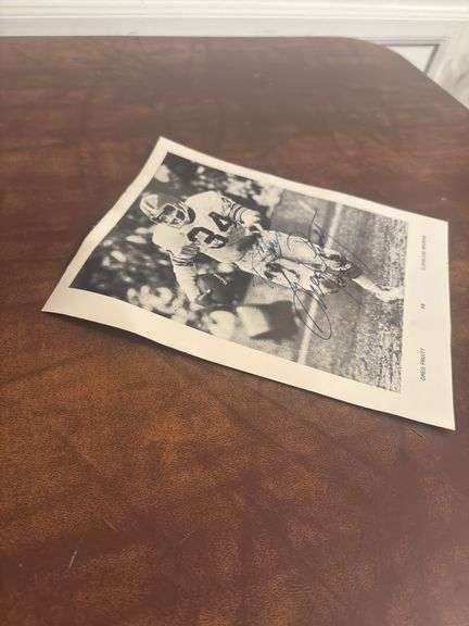 Greg Pruitt Cleveland Browns AUTOGRAPHED picture