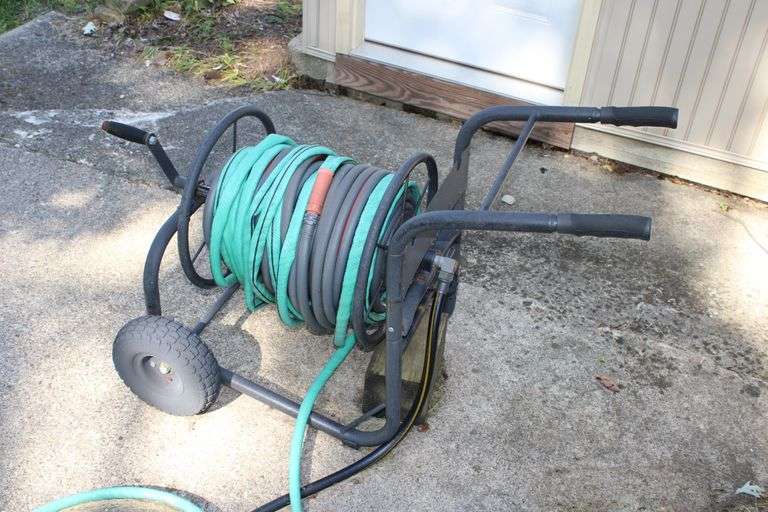 Heavy-Duty Hose Cart