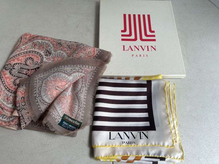 Silk Scarf, Wool Scarf