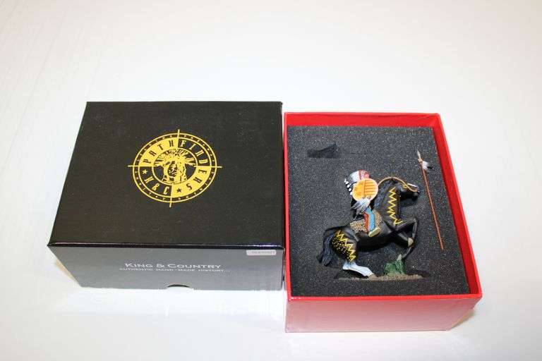 War Shield Arapaho Figure