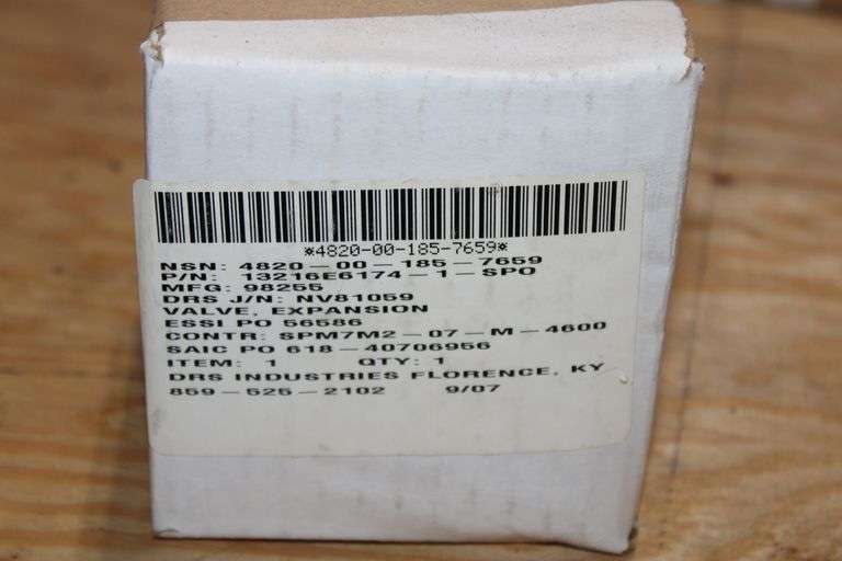 DRS Industries Expansion Valve