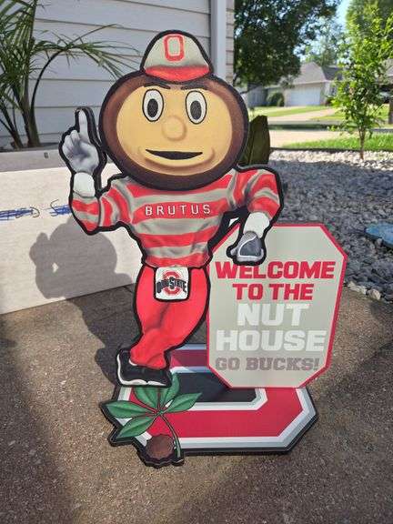 15" OSU Brutus Sign