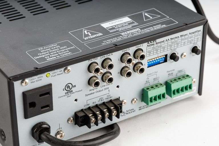 Atlas Sound AA35 Sound Amplifier