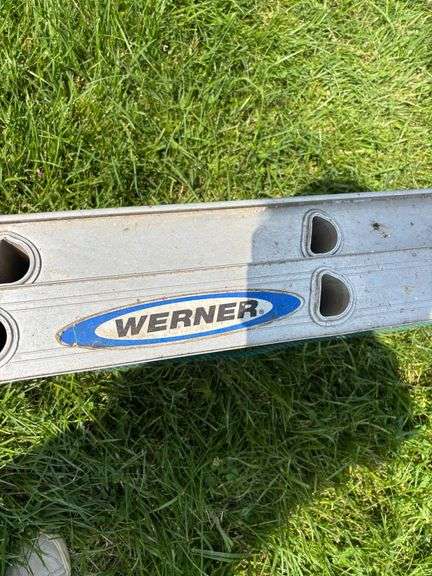 Werner 20 Ft Aluminum Extension Ladder Type II Duty Rating