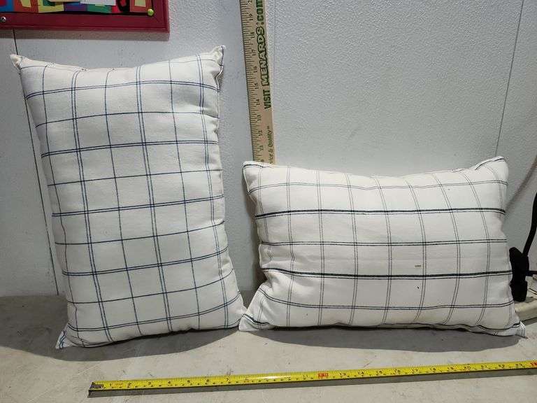 2 Throw Pillows 18'' X 12''