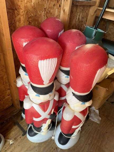 Vintage Blow mold Figures
