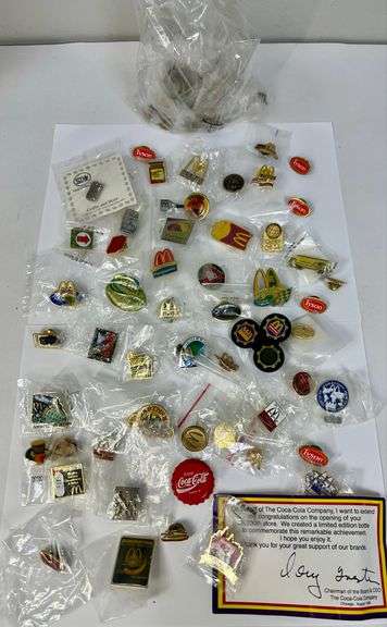 Pins:  McDonald's Corporate Partnerships