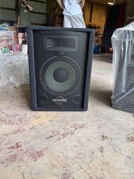 Phonic PA Speaker Set with Protective Covers