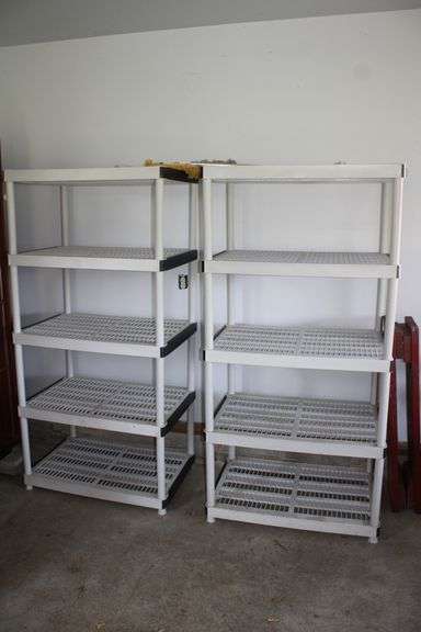 Plastic Storage Shelves