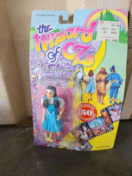 1988 The Wizard Of Oz Fully Poseable Dorothy Collectible Figurine ...