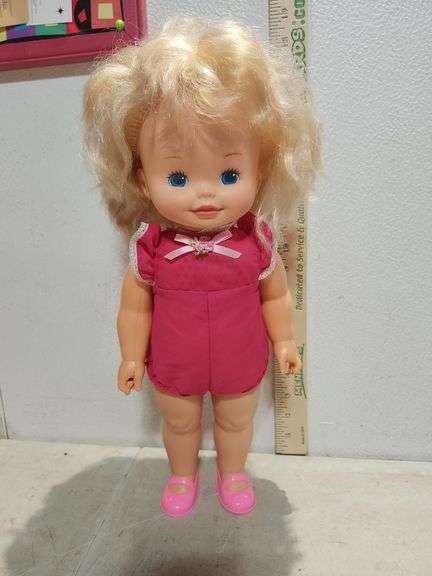 Mattel 1983 Chatty Patty Doll Still Works 16''