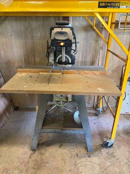 Craftsman Professional 10-Inch Radial Arm Saw with Stand