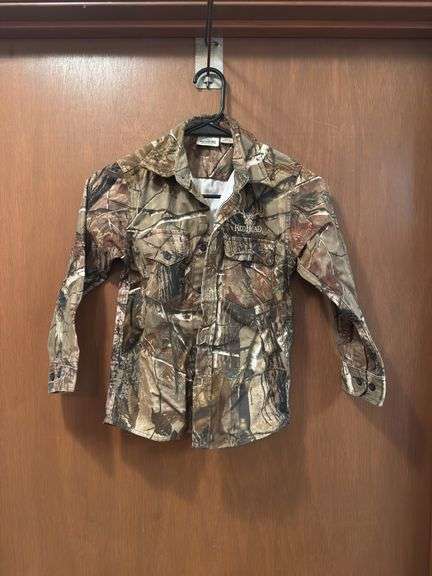 Red Head Youth Small Camo Jacket LIKE NEW
