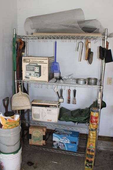 Utility Shelf Contents