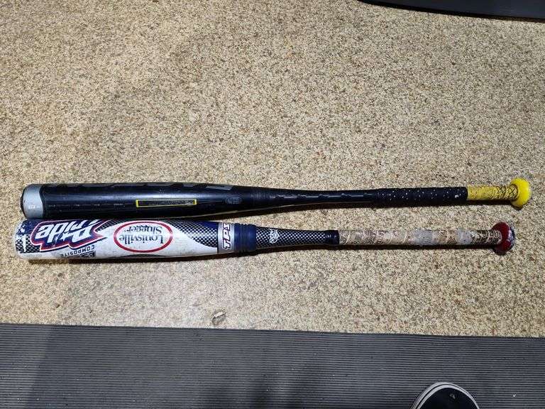 Easton 1.15 Ball Bat & Louisville Slugger 1.20 Ball Bat