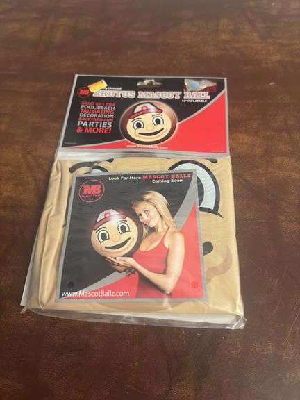 Brutus Mascot Ball 16” Inflatable NEW SEALED