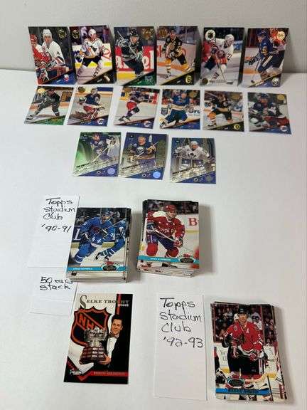 NHO Cards:  Leaf & Topps Stadium Club