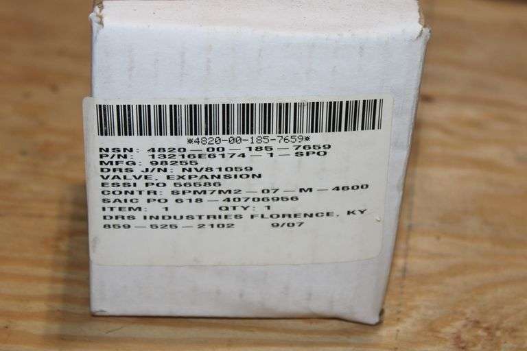 DRS Industries Expansion Valve