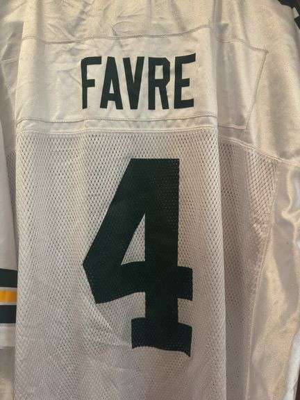 Reebok NFL Green Bay #4 Favre jersey Size XL